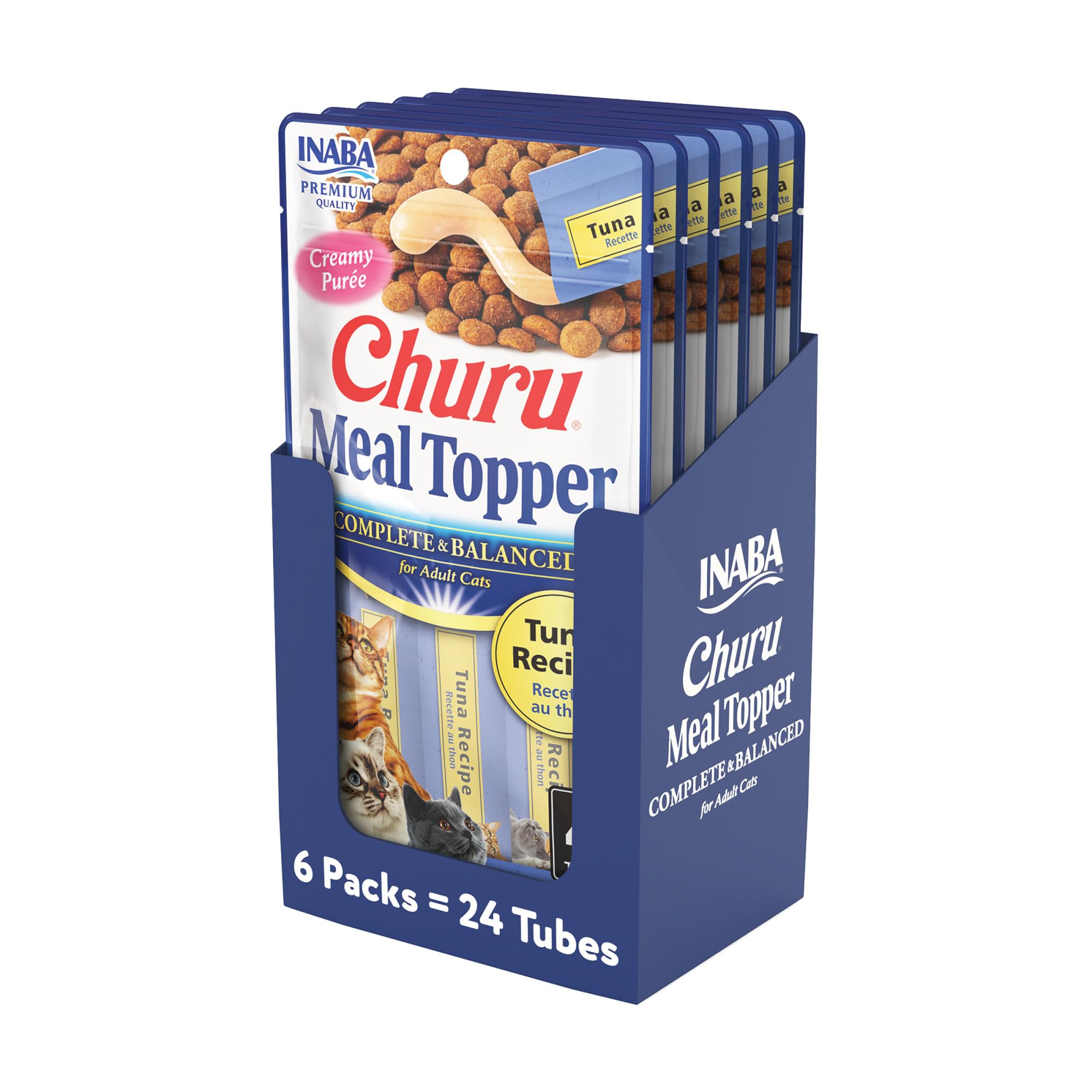 INABA Churu tuna tube closeup, creamy puree for hydration