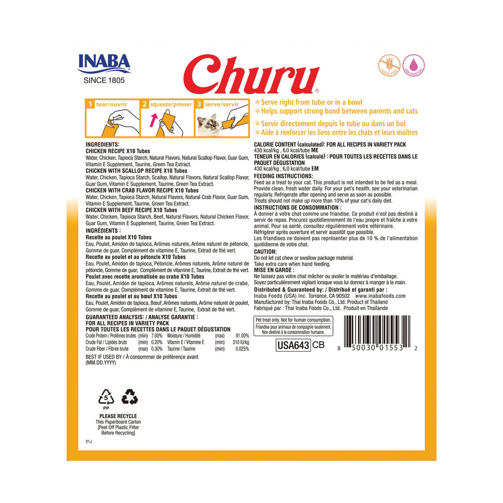 INABA Churu aids with medication administration.