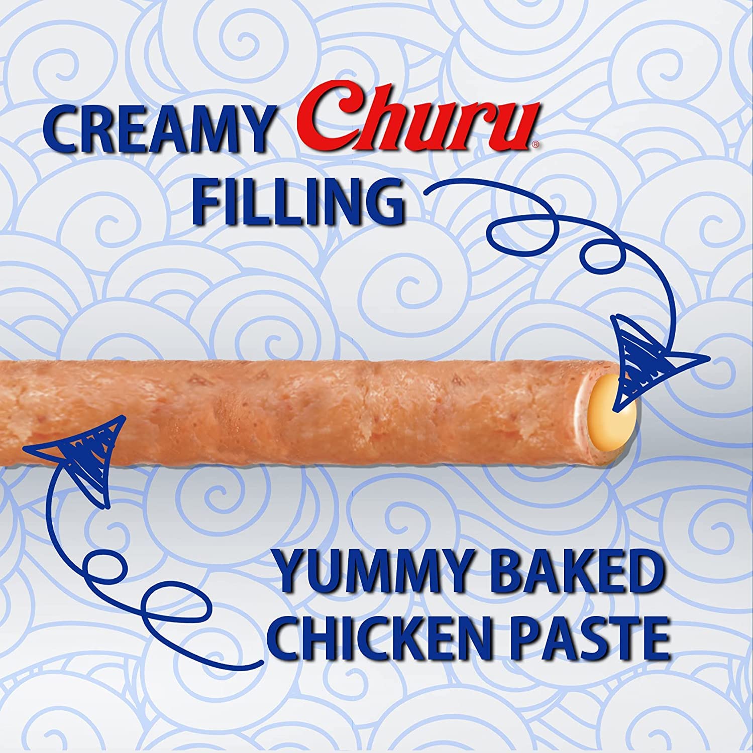 INABA Churu Rolls show soft texture, ideal for guided training sessions.