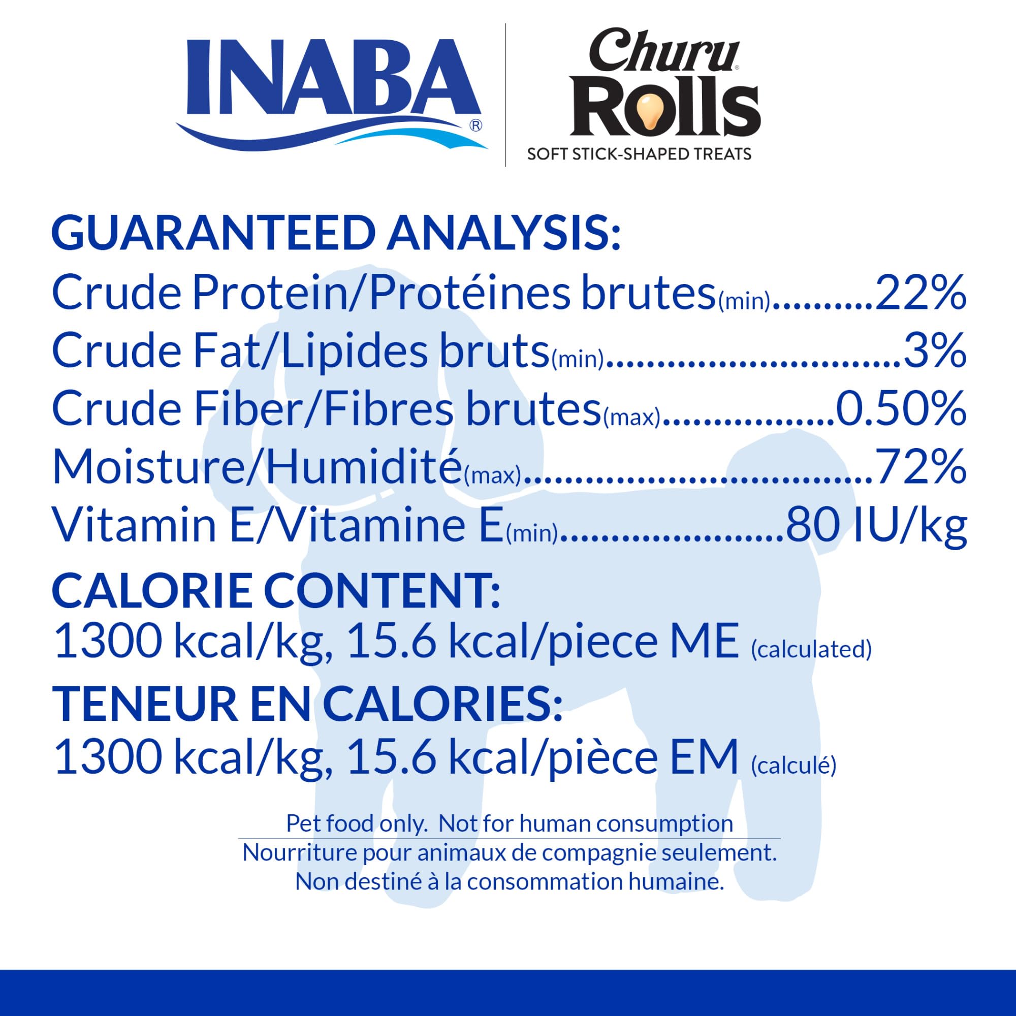 INABA Churu Rolls are low-calorie, portion-controlled snacks