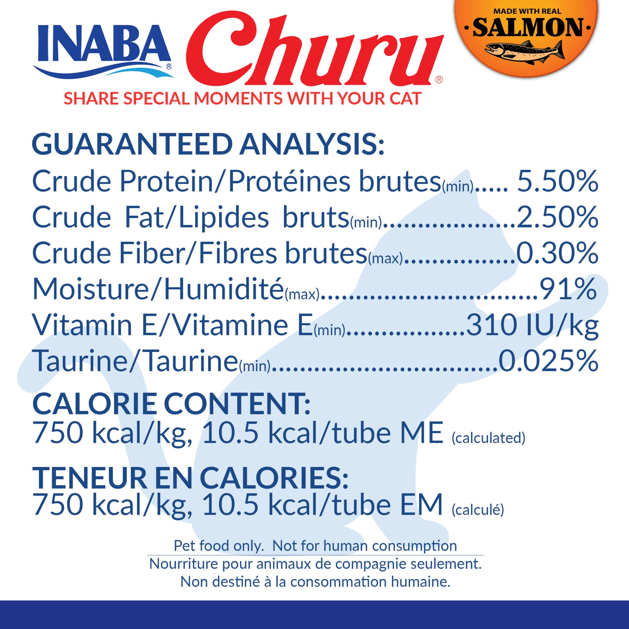 INABA Salmon Churu 40-tube box for convenient everyday feeding.
