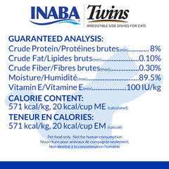 Two single-serve cups of INABA Twins for portion control