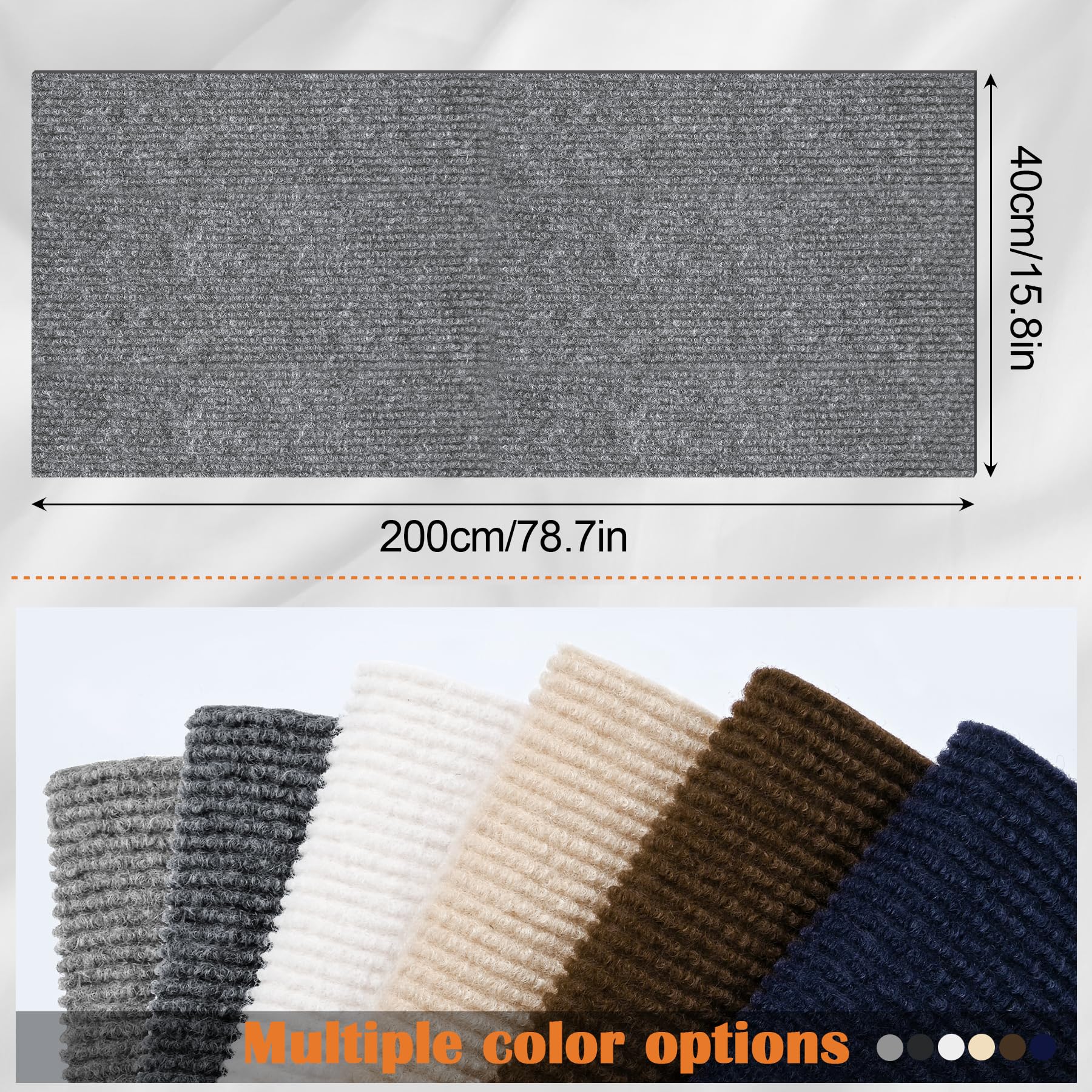 Inchoco scratch pad with adhesive back for secure placement