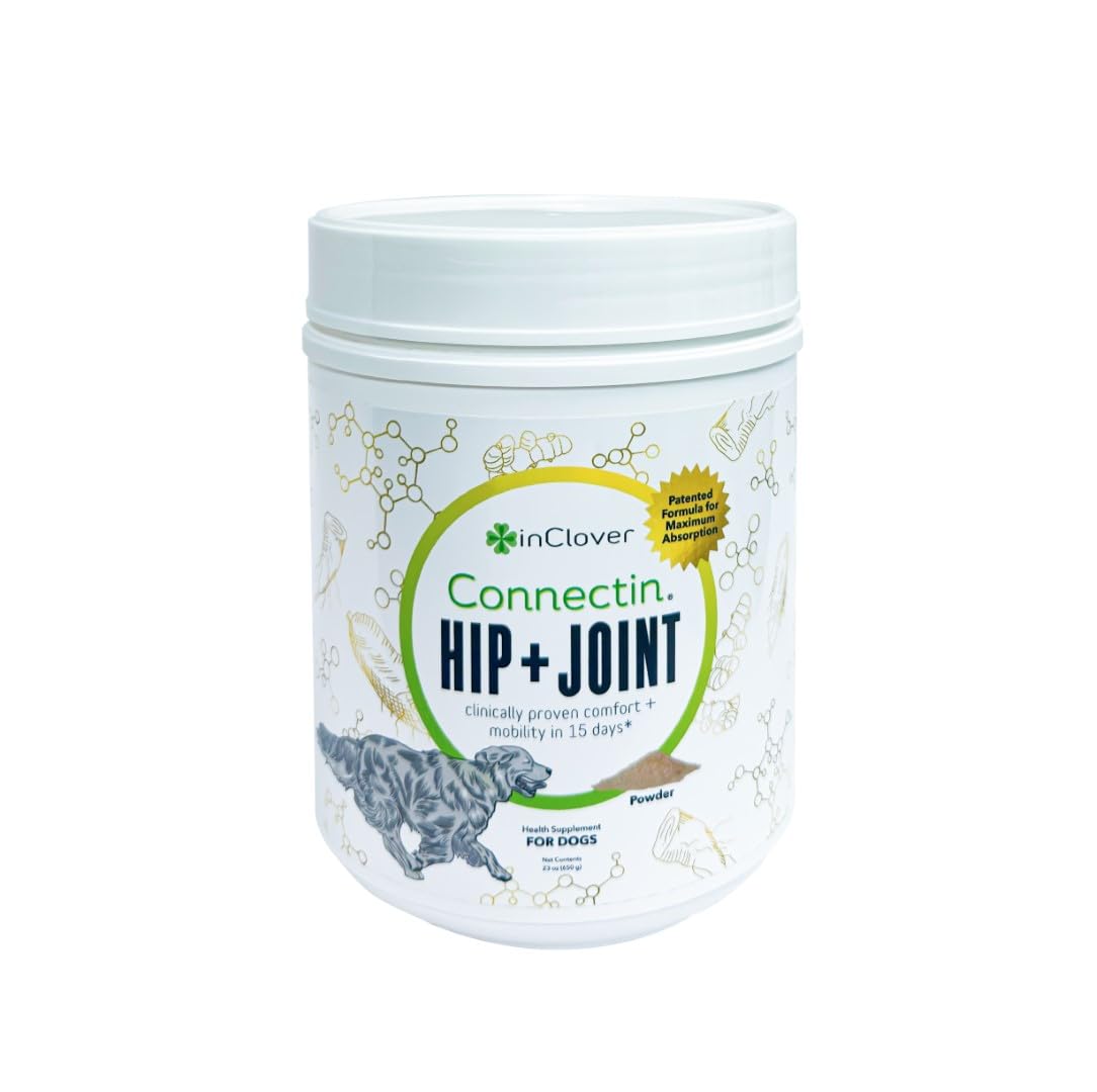 In Clover Connectin powder on food for easy daily joint support.