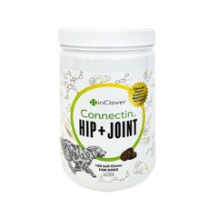In Clover Connectin soft chews bottle front showing easy mobility support.