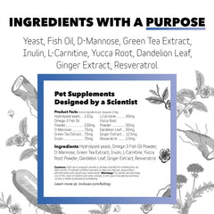 InClover Kidney includes D-Mannose to assist urinary tract health