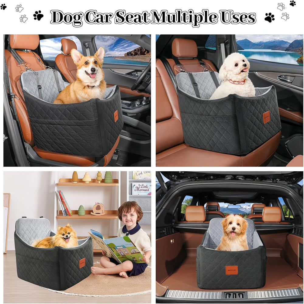 INDYBUD dog car seat easy installation for quick setup