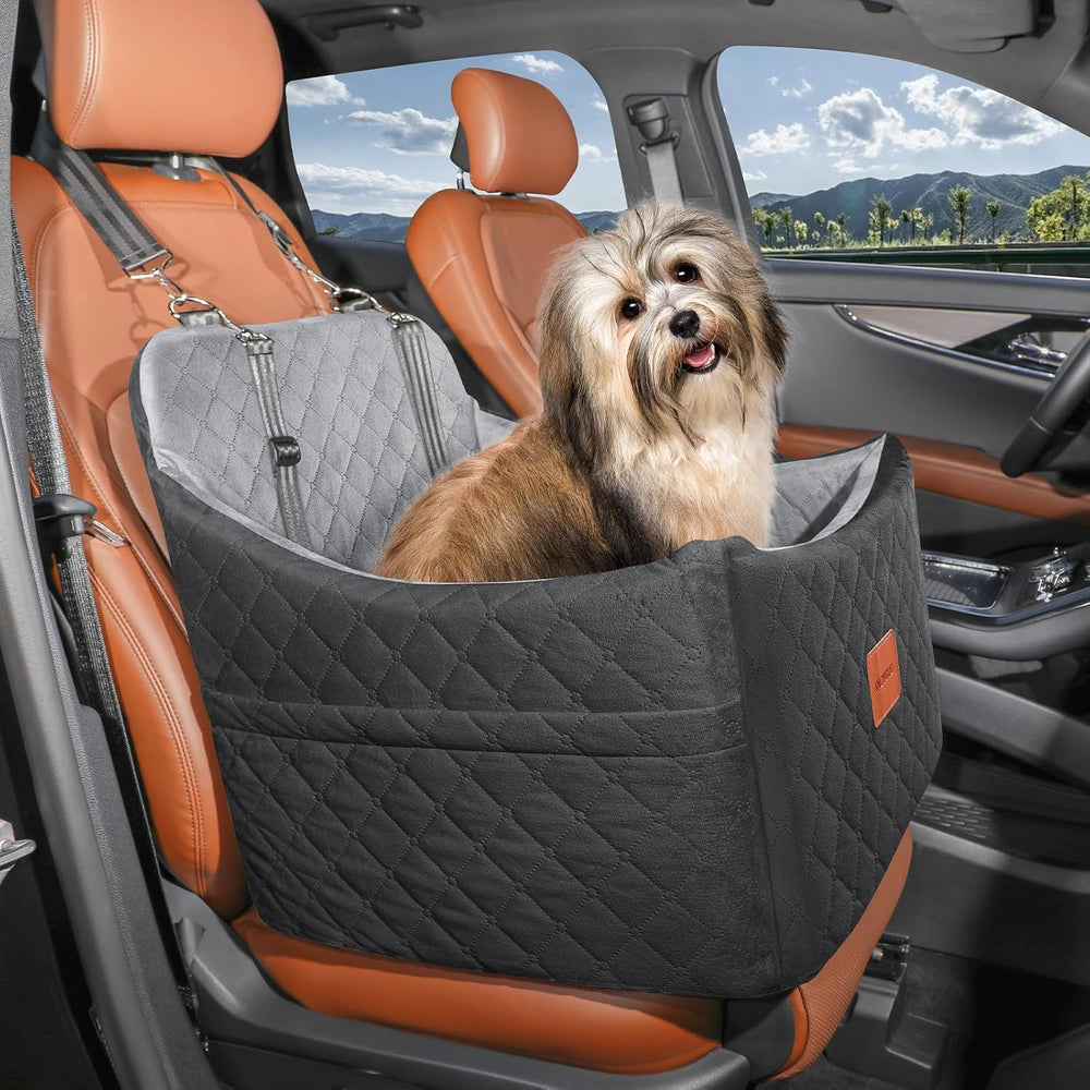 INDYBUD dog car seat fits front seats for safe travel