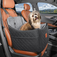 INDYBUD dog car seat fits front seats for safe travel