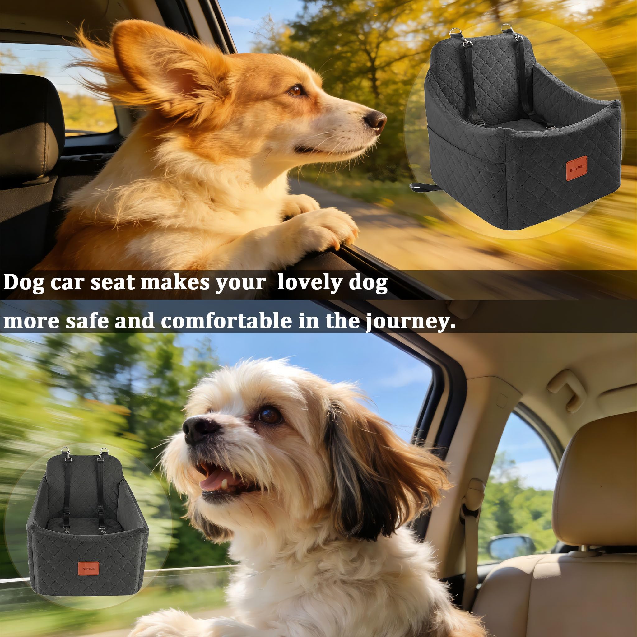 INDYBUD car seat fits both front and back car seats