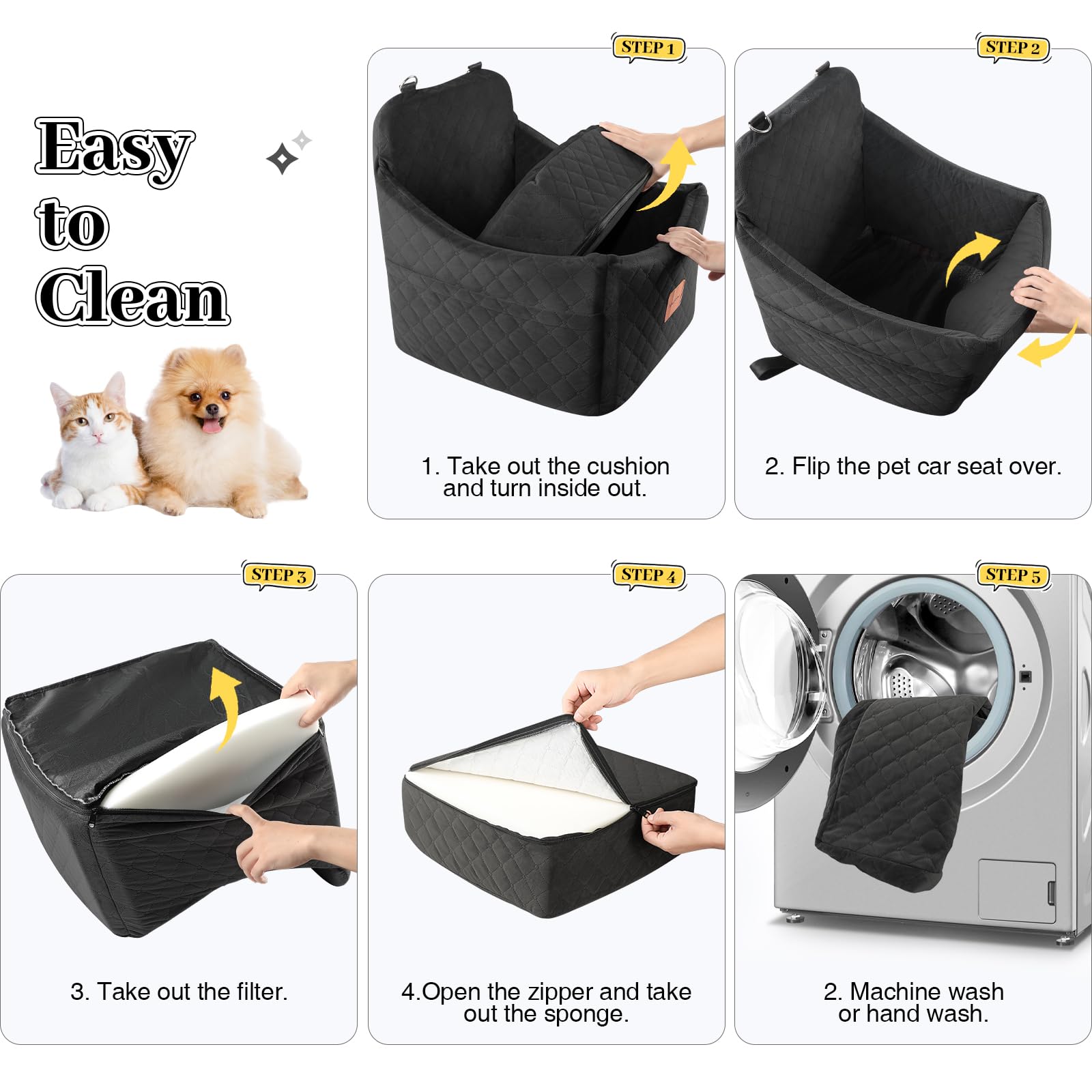 INDYBUD two safety belts attach to harness for secure rides