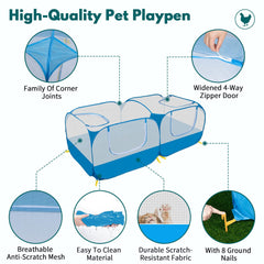 Ineariu breathable mesh construction ensures airflow and clear visibility while supervising.