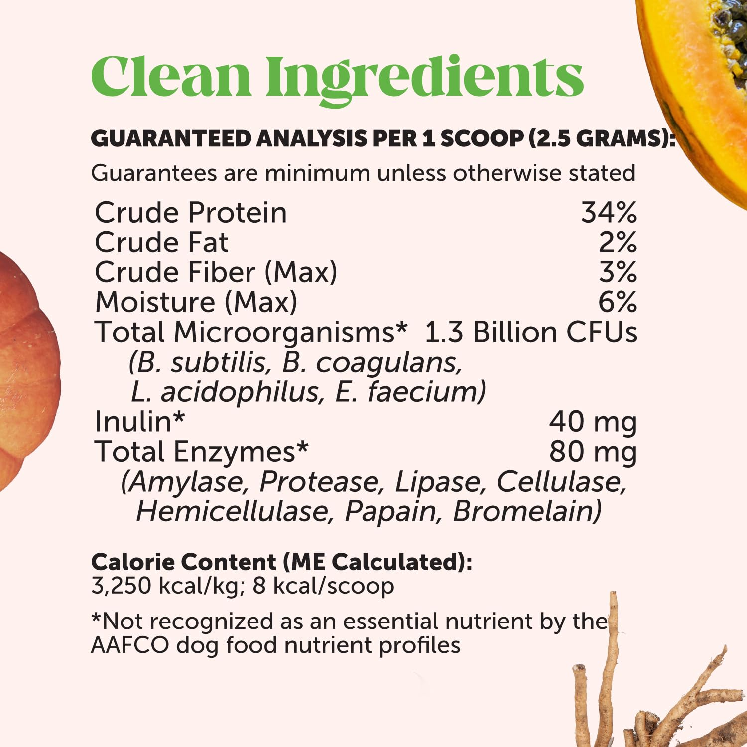 Ingredient list and US-sourced components highlight safety and transparency.