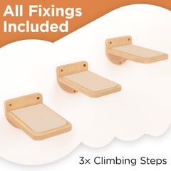 INICIO cat wall stairs adult-cat-perch on high shelf for lounging