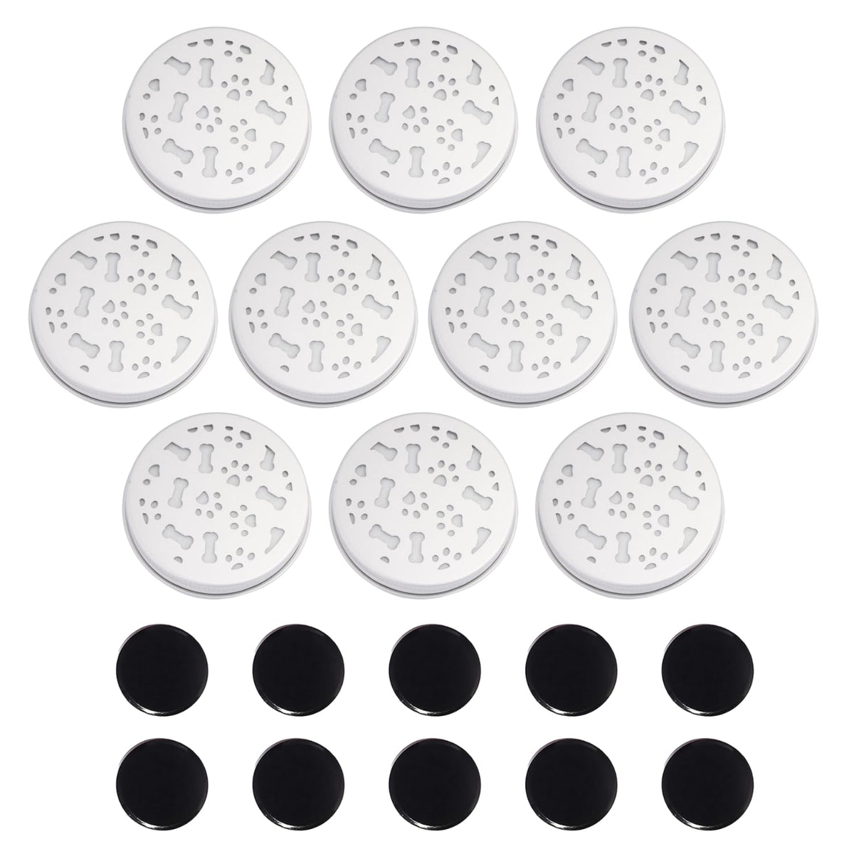 Ink Oil Scent Work Tins with magnets for hiding during nosework practice.