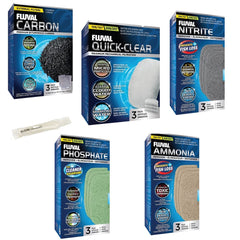 Inland Seas Fluval maintenance kit bundle for canister filters, supports monthly replacements and cleaner water.