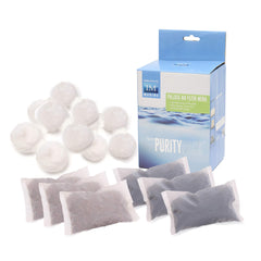 Coarse phosphate remover media reduces phosphates for balanced tank water
