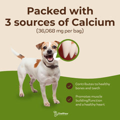 Innovet ChefPaw Nutrition Booster served in dog bowl for balanced mealtime nutrition