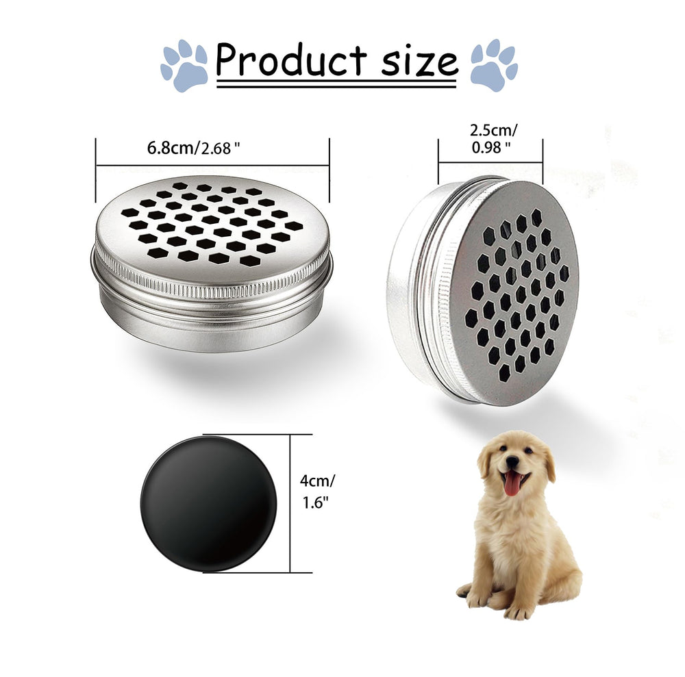 INNOYUMLIN hollow tin lids allow scents to escape for detection