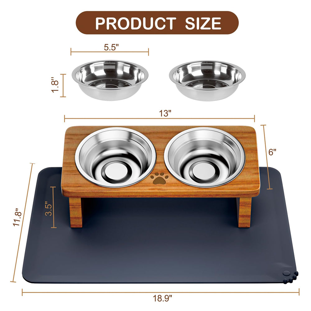 INNVVIS anti-spill silicone mat guards floors during feeding.