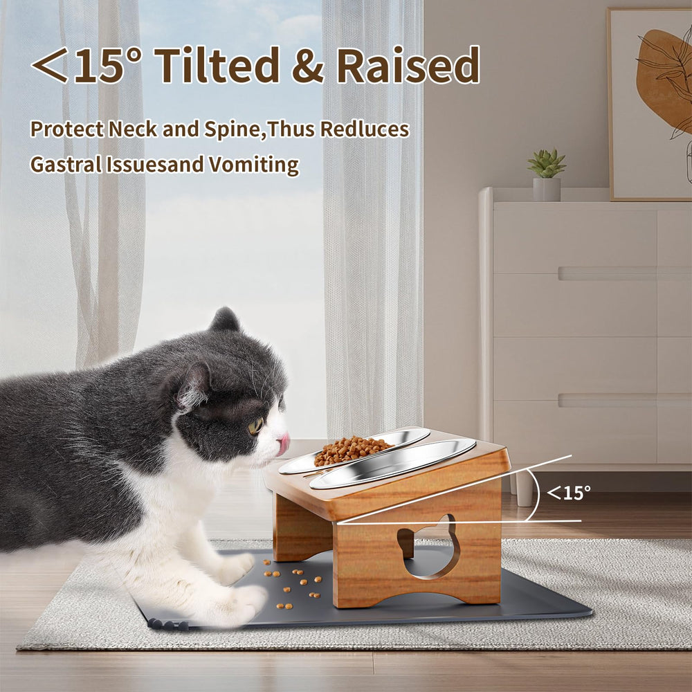 INNVVIS easy-clean wooden stand for quick maintenance and care.