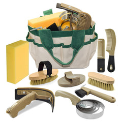 inoreal professional grooming kit in tote bag for easy transport and organized storage.