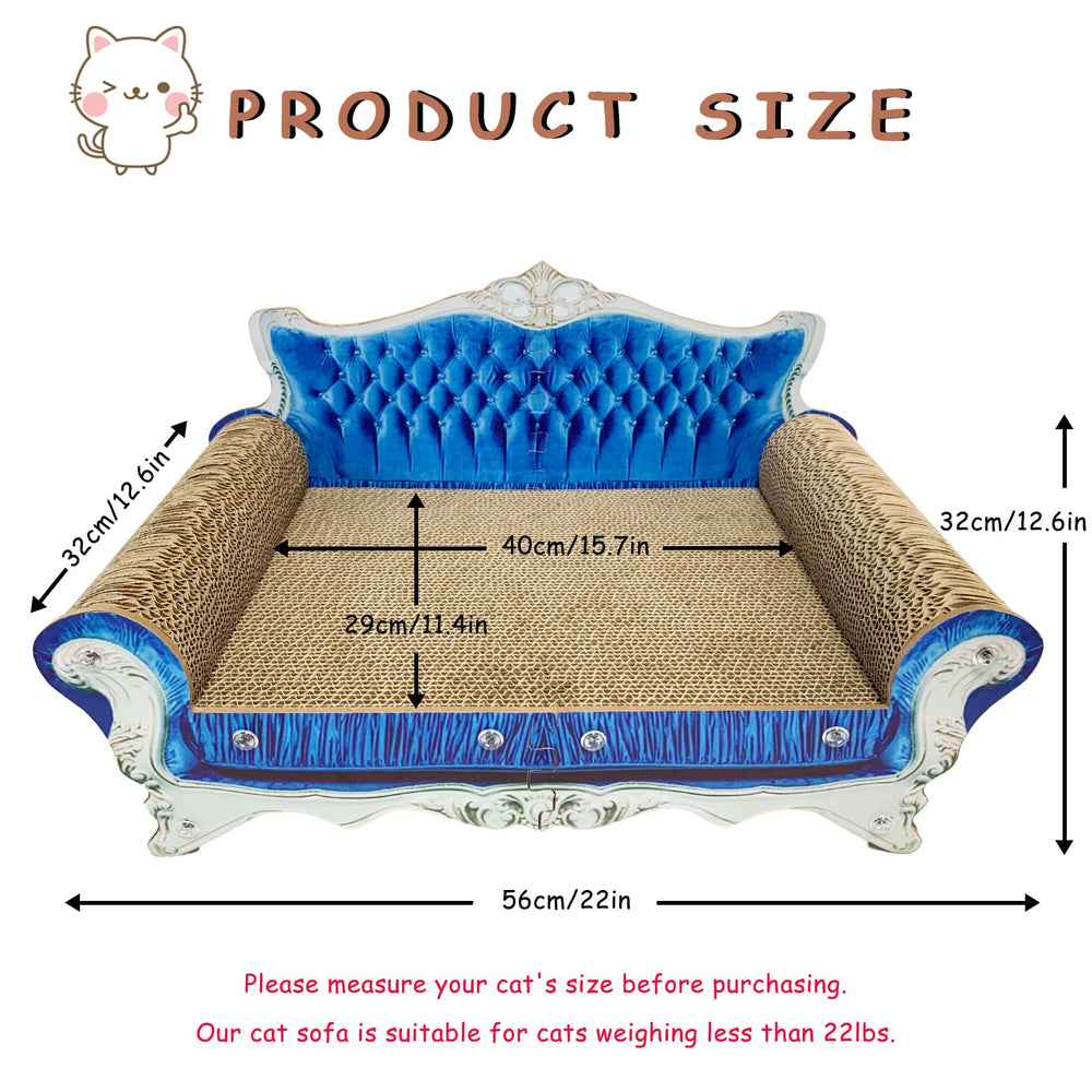 INRLKIT scratcher in action with a cat using it for scratching and lounging