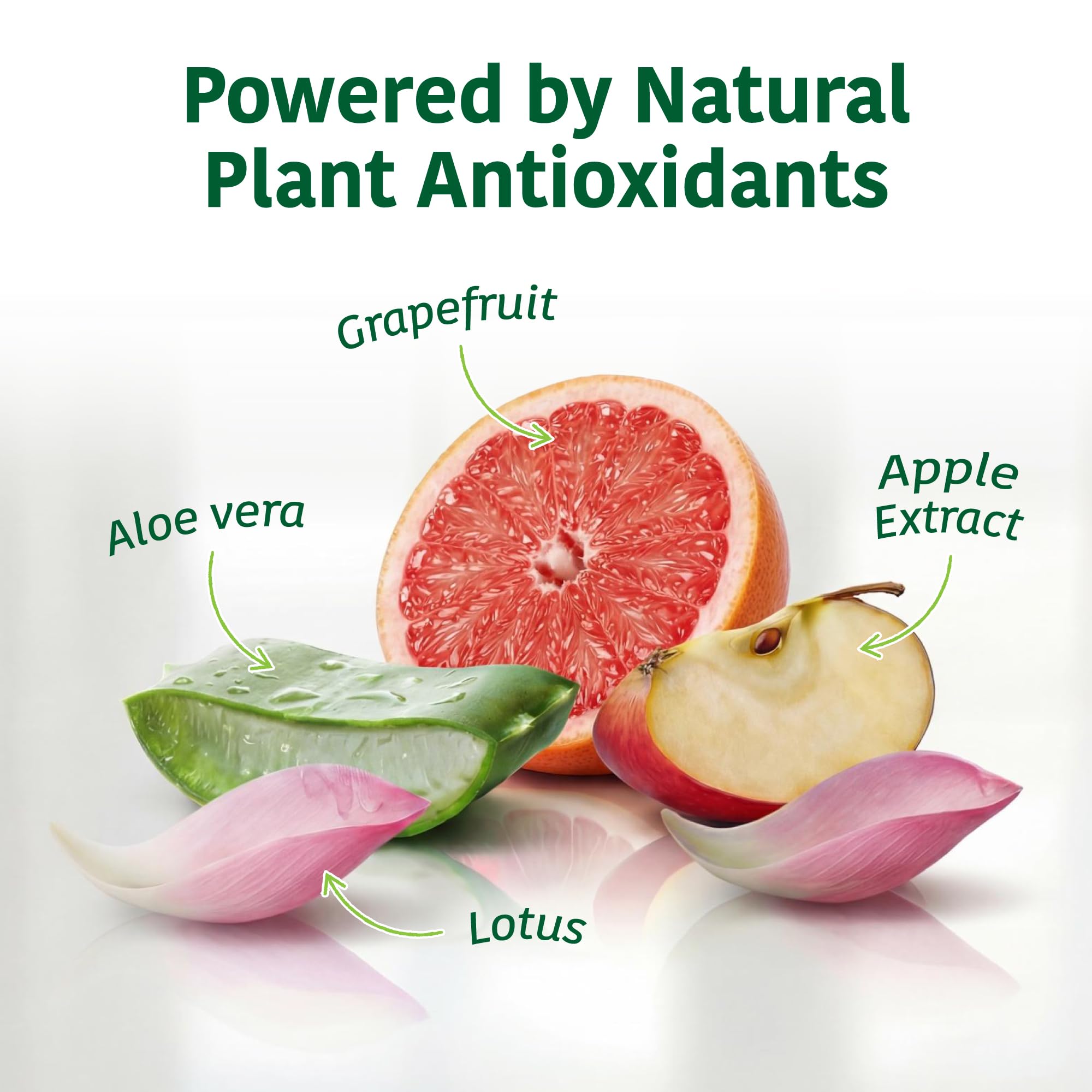 Inspire Naturals Aloe vera formula soothes while cleansing.