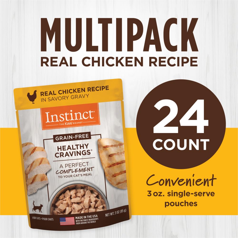 Instinct 24-pack packaging ready for regular toppers and meal plans