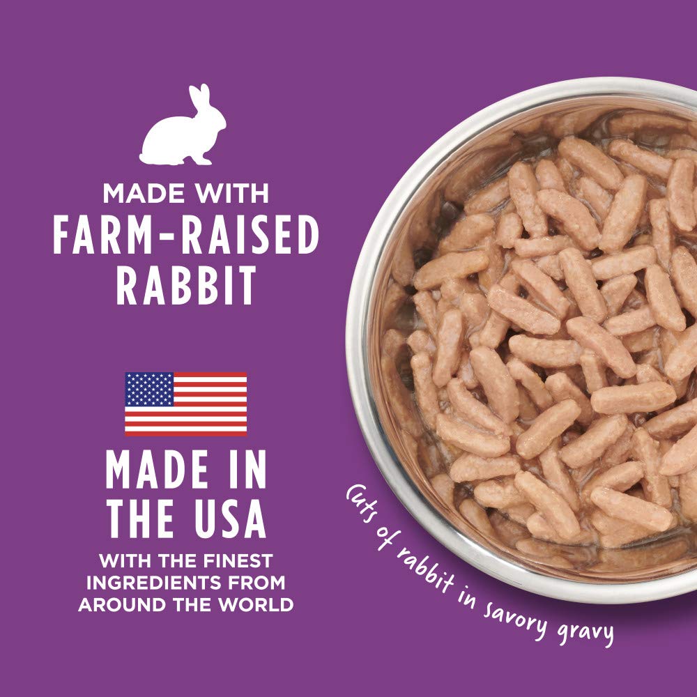 Instinct Easy-open pouch design enables quick, mess-free serving of the rabbit topper.