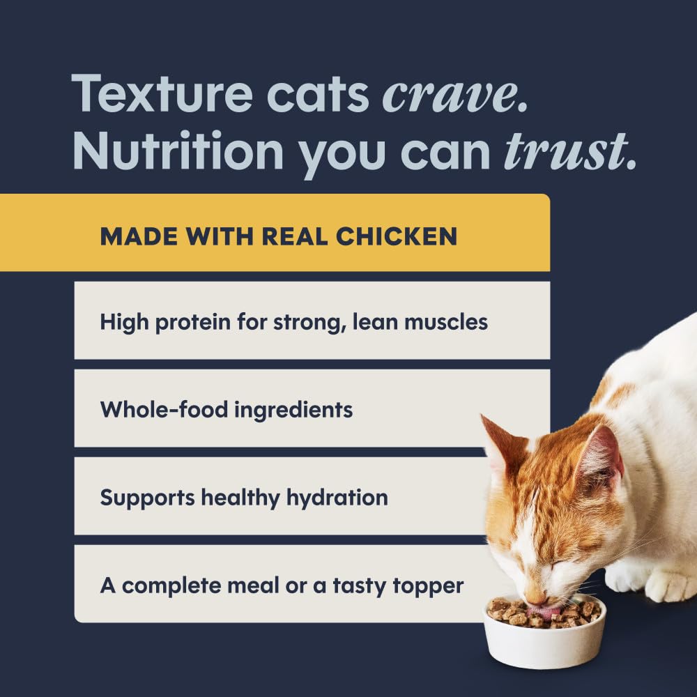 Instinct Flaked Entrée Chicken package US-made label signals quality sourcing.