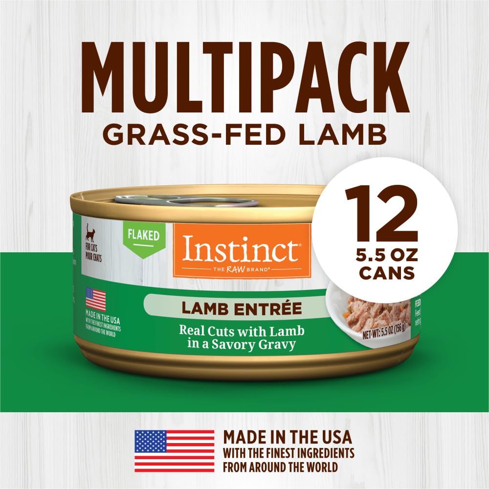 Grain-free wet cat food from Instinct without fillers and additives