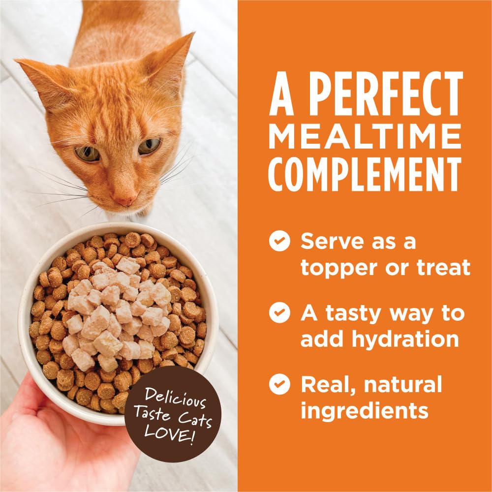Instinct Healthy Cravings gravy detail conveys aroma that excites cats.
