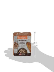 Instinct Healthy Cravings grain-free ingredient panel shows cage-free duck as main protein.