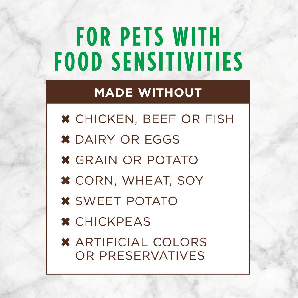 Instinct lamb first ingredient emphasizes lean protein for dogs.