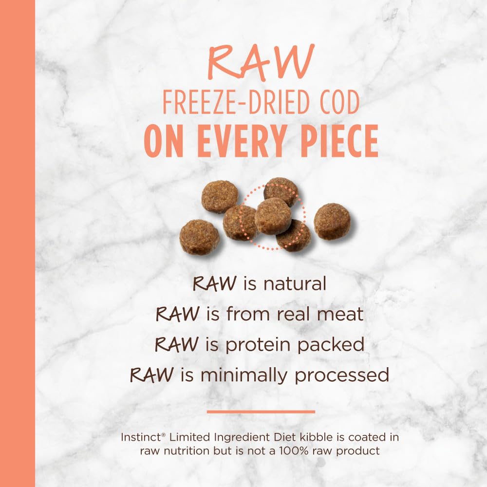 Instinct Limited Ingredient Diet grain-free recipe illustrating wholesome, digestion-friendly meals