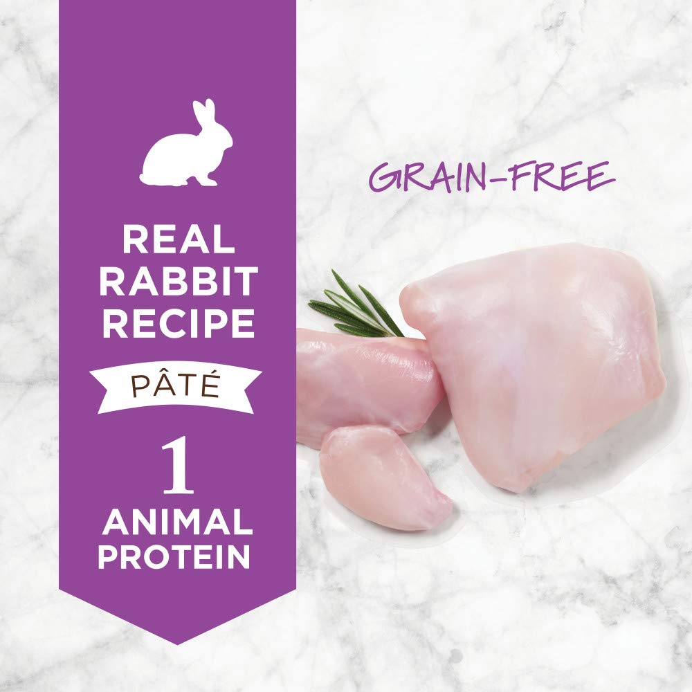 Instinct Limited Ingredient Diet rabbit protein close-up, highlighting simple ingredients.
