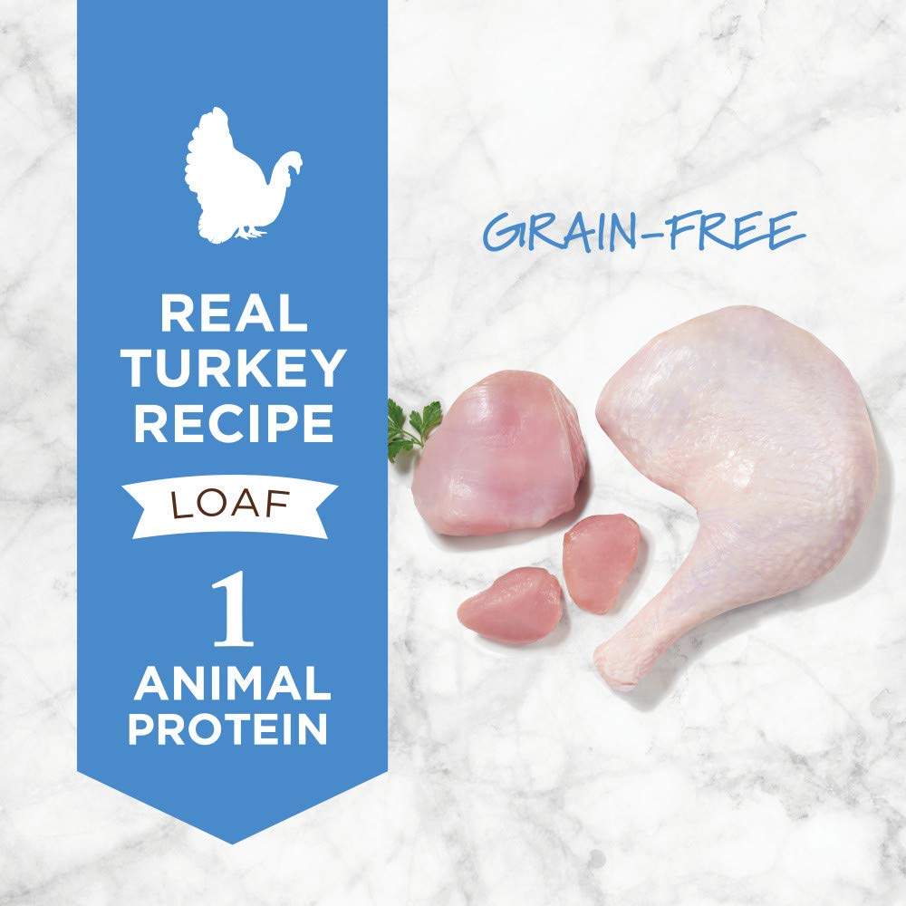 Instinct turkey-first-ingredient in can, cage-free protein for easy meals.