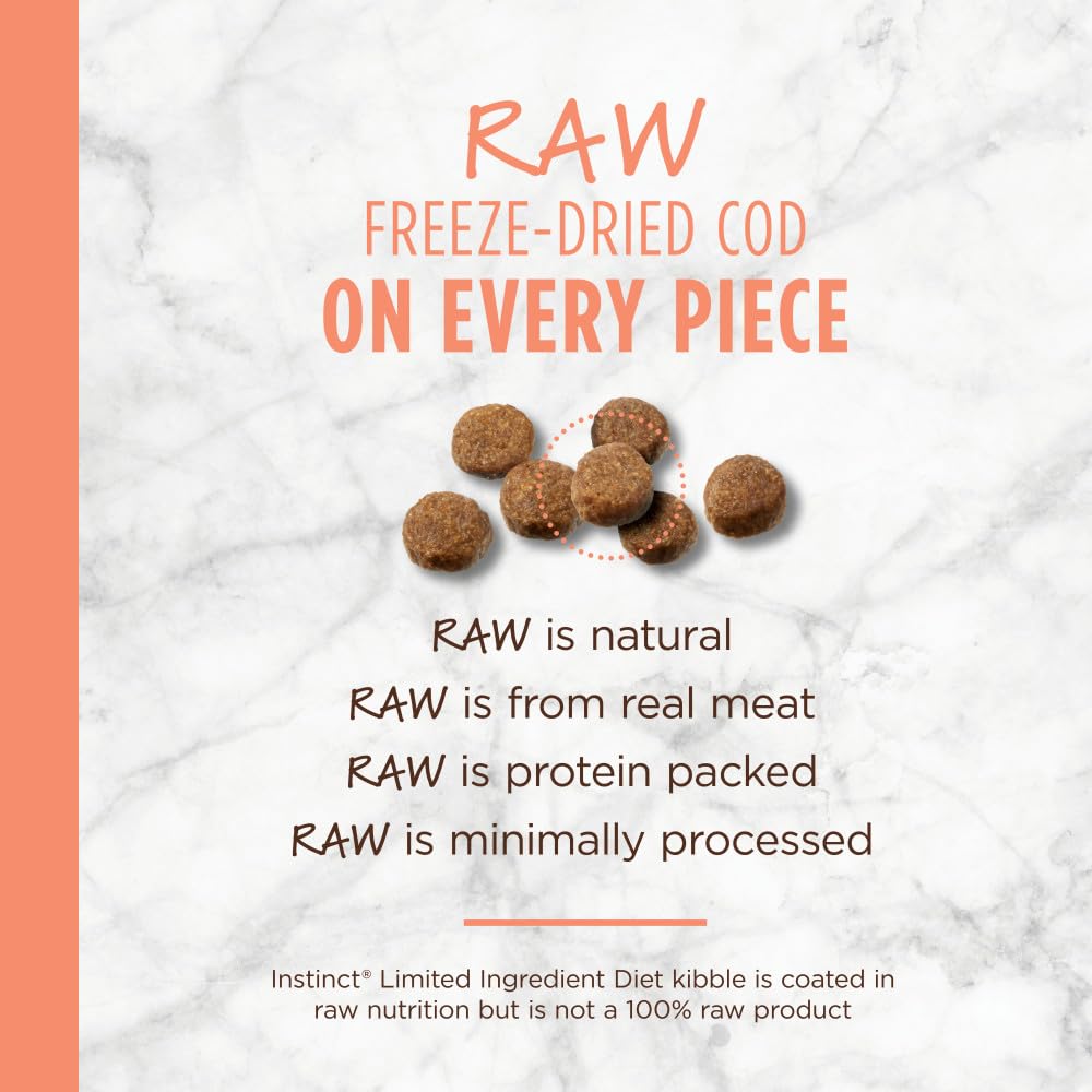 Instinct made-in-USA dog food highlights quality ingredients and local production.