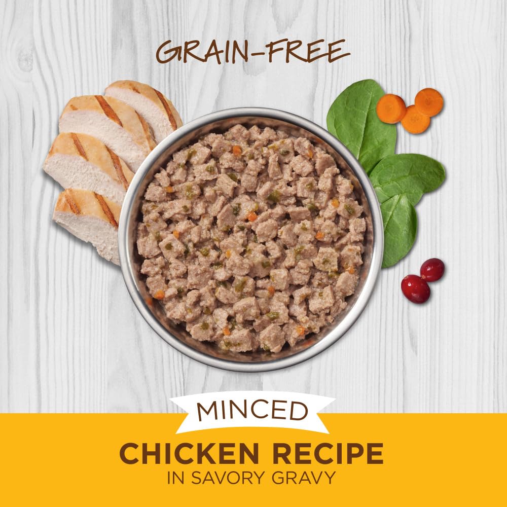 Instinct Minced Cups with easy-open packaging simplifies serving for busy pet parents.