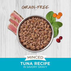 Instinct Original grain-free wet cat food cup emphasizing grain-free recipe without fillers.