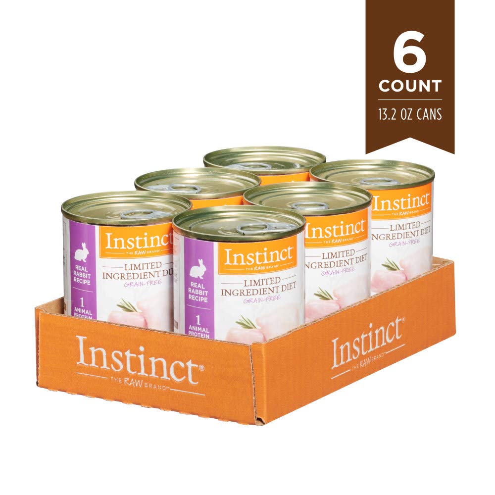 Instinct protein-and-vegetable mix supports lean muscles via animal protein.
