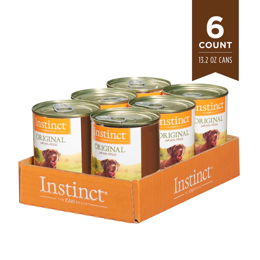 USA-made badge on Instinct Original grain-free dog food