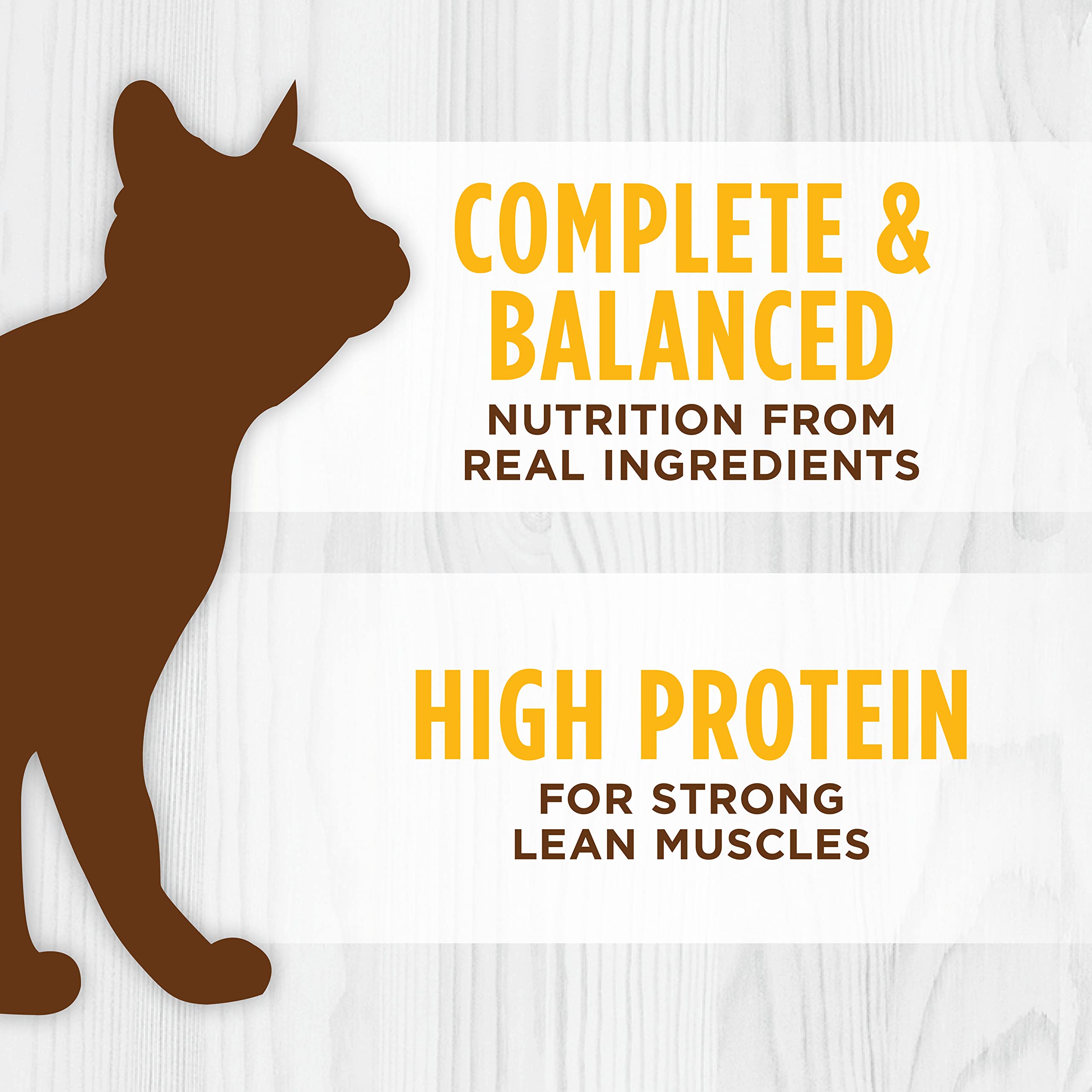 Instinct Original Pate 95% animal protein supports lean muscles.