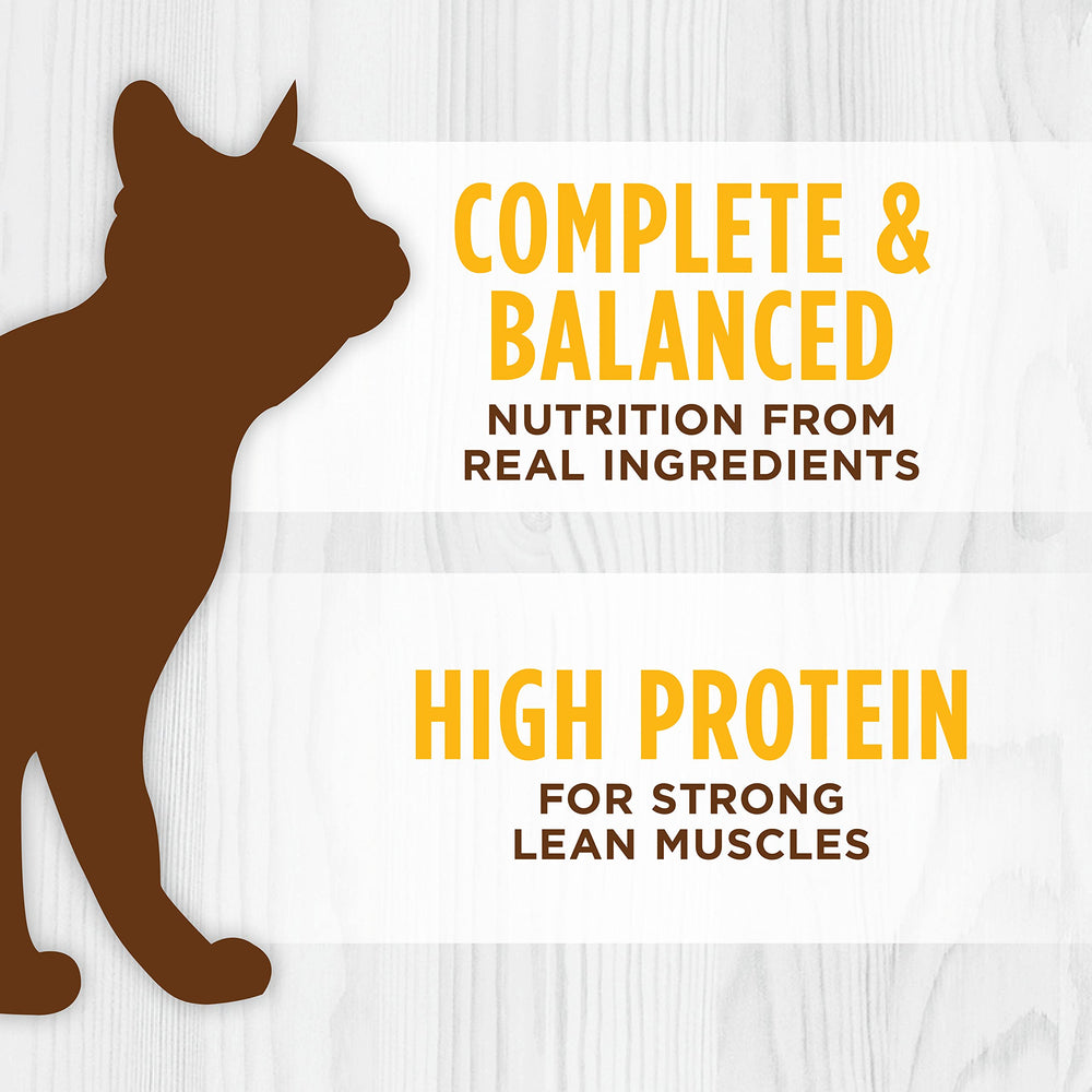 Instinct Original Pate 95% animal protein supports lean muscles.
