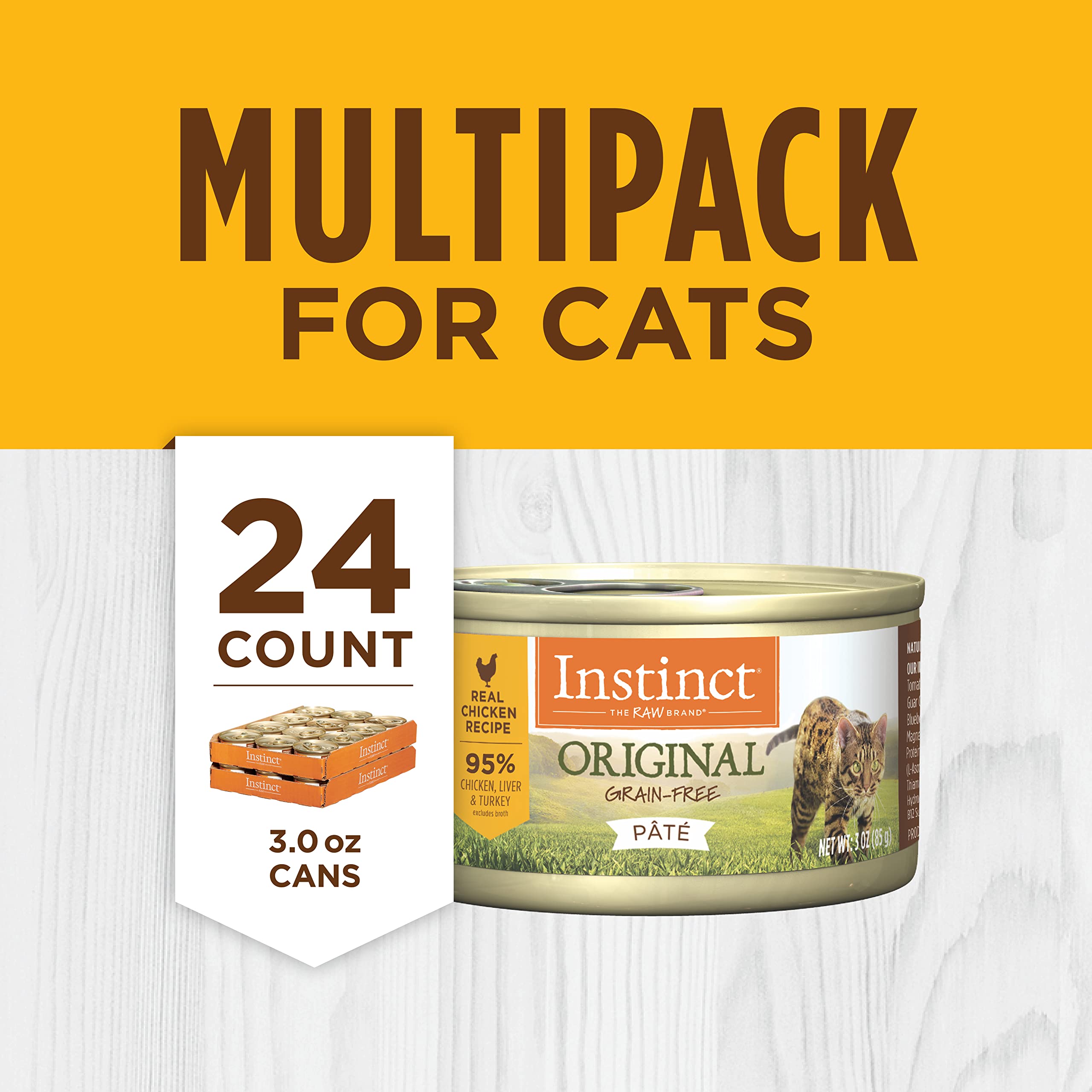 Instinct Original Pate made-in-USA production signals quality sourcing.