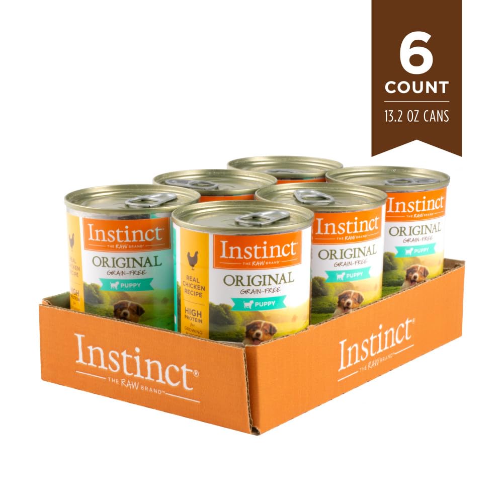 Instinct Original Puppy made in USA with globally sourced ingredients.