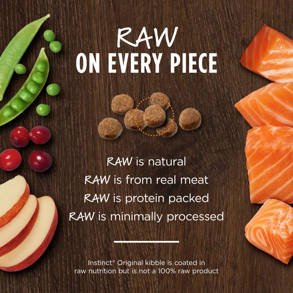 USA-made Instinct Original Salmon cat food packaging