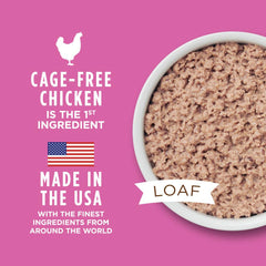 Instinct Original loaf texture image appeals to small breed palates.