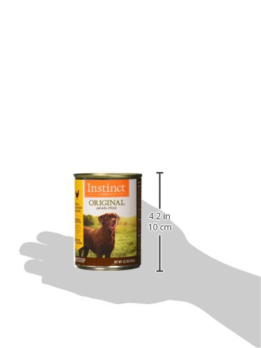 Instinct Original Wet Dog Food high-protein chicken image, lean muscle potential